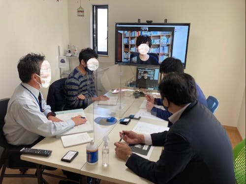 伴走支援の様子