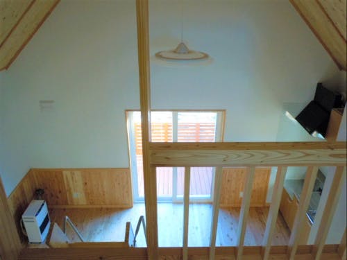 D棟のロフトからの眺め