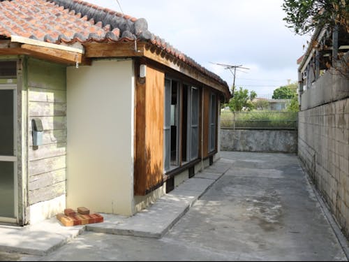 物件② 庭はお手入れが楽です♪