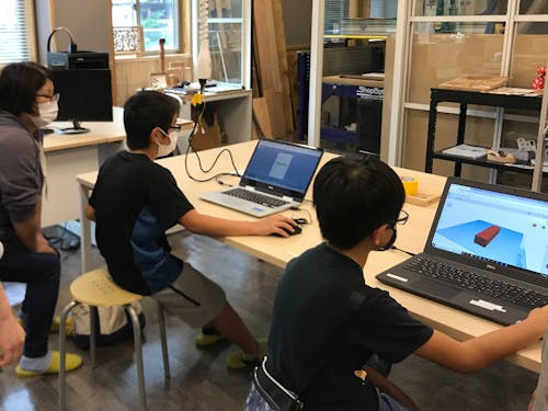 3Dデータをつくる教室も開催中!