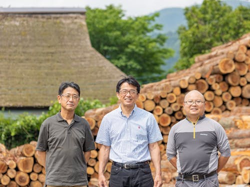 森と木を愛する林業チーム