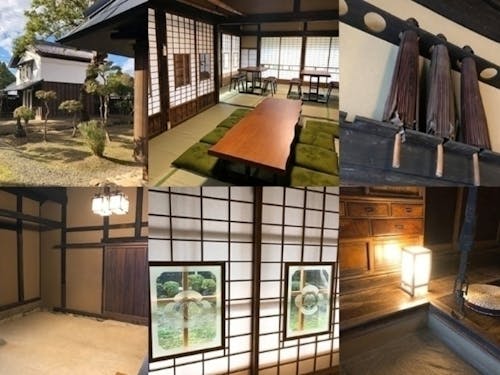 1棟貸しの泊まれる武家屋敷は、町の文化財に指定されています。