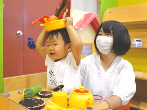 のびのびと子育てできるまちを目指しています