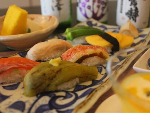 峡南の食材を活かした料理