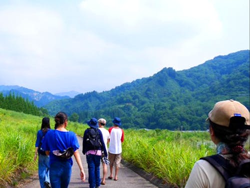 しただ塾生のアテンド(地域の観光スポットを案内)