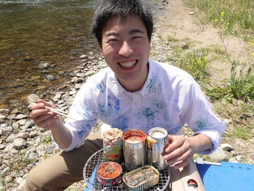 防災をテーマに活動されている小野さん。可燃ごみ担当。